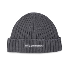 Puma 024829 Hat Knit Hat Watch Puma Sportswear Fisherman Beanie, 24 Fall/Winter Color Galaxy Tech Gray (04)