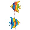 Purity Style String of 5 Angel Fish Suncatcher/Lightcatcher