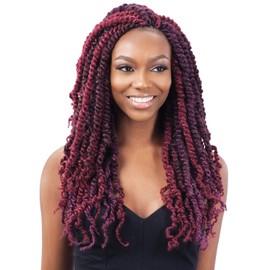 FreeTress Crochet Braids Large spring Twist 18" (7-PACK, 1)