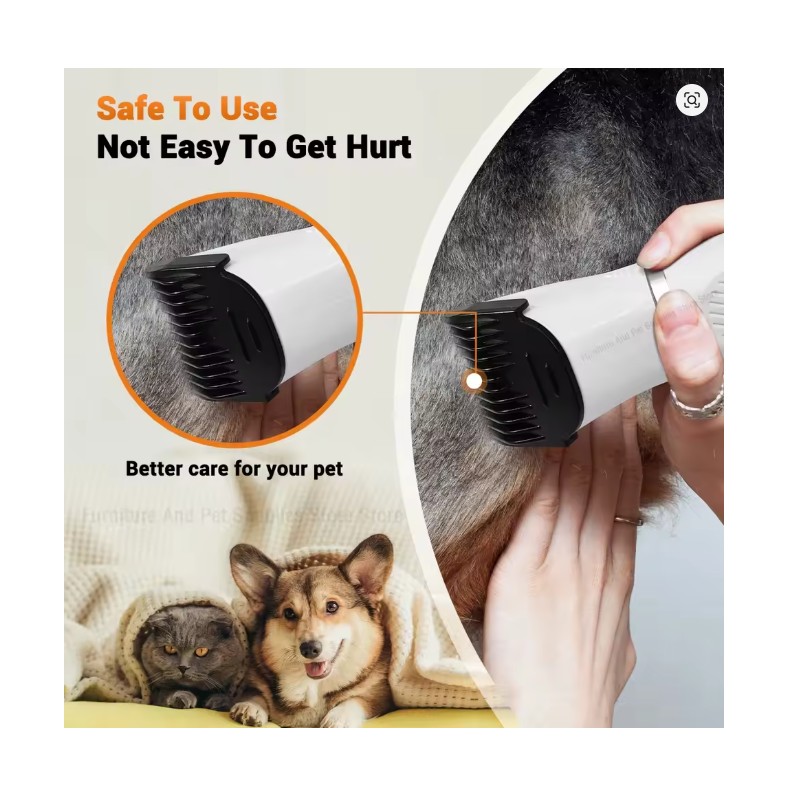 Toolzia 4-in-1 Cordless Pet Grooming Clippers