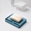 Simple modern soap dish soap dish case white 8ea