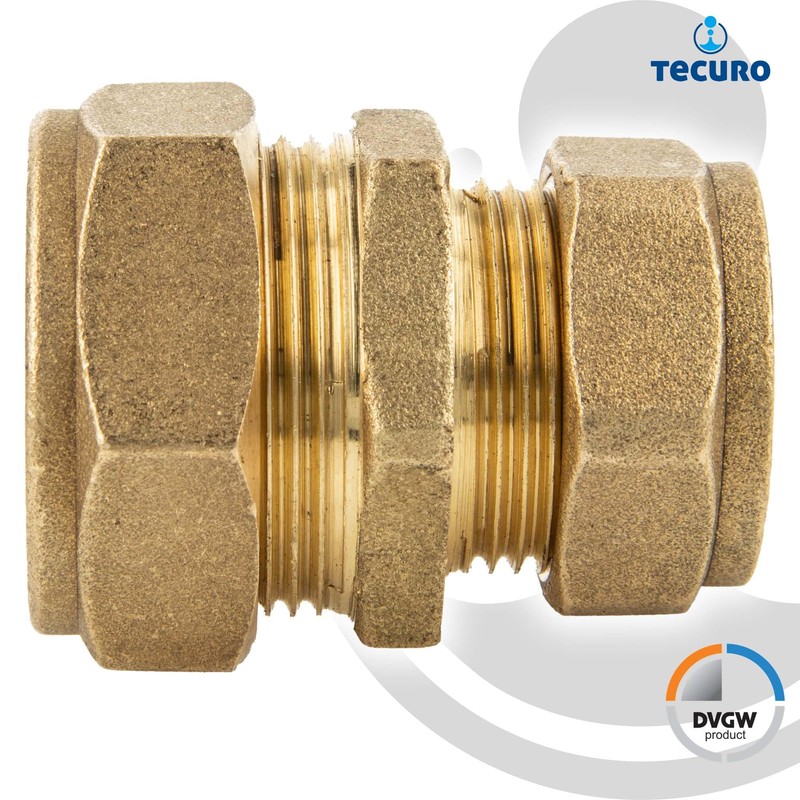 Tecuro MS Compression Reduced Coupling Straight Fitting 15 x 18