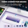 AULA F75 Pro Wireless Mechanical Keyboard,75% Hot Swappable Custom Keyboard,RGB