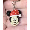 Minnie Mouse Santa Christmas Zipper Pull & Keychain Add On