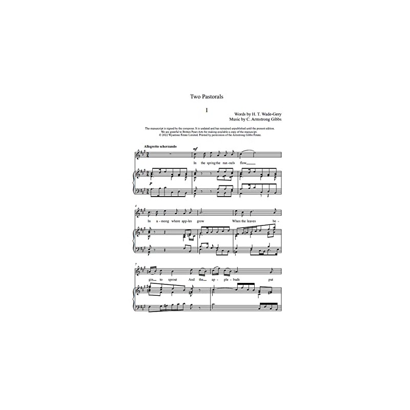 Four Songs for Soprano Voice