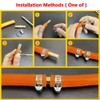 Da by 3 pcs 3/8"(10mm) Barb Splicer Mender Hose Brass