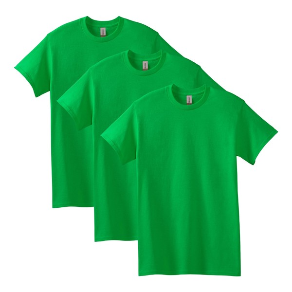 Gildan Heavy Cotton T-Shirt G5000, Irish Green (3-Pack), X-Large