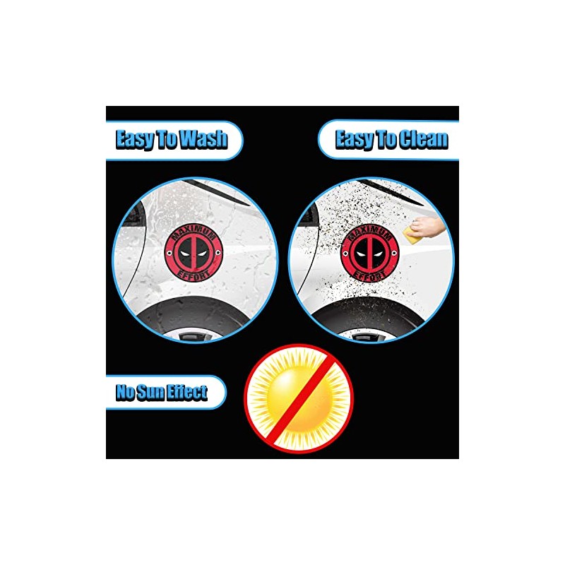 Deadpool Decal Maximum Effort Vinyl Sticker