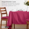 Plain Cotton Plum Tablecloth, 70" Round