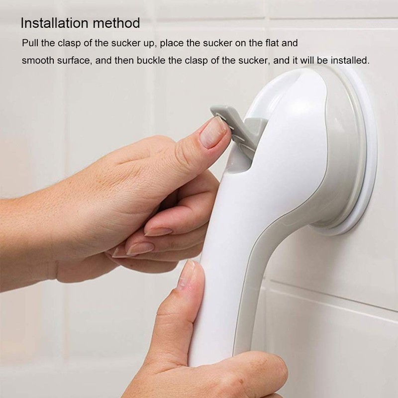 RedDreamer Suction Grab Bar, Portable Shower Suction Handle Bar Support