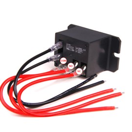 ABXLNIU 4Pcs Miniature Power Relay 30A, AC120V Coil, SPDT(1NO 1NC) Mini 120 Volt Relays with Quick Connect Wires NT90 AC120V-4Pcs