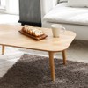 Home&amp;House Timber H Wooden Table Choose 1, 12001200_Natural Natural /