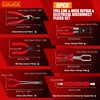 Electrical Connector Pliers Fuel Line Pliers 6Pcs,Hose Remover,Flat Hose Clamp,