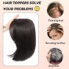 Alitozz Hair Toppers for Women with Thinning Hair Topper with