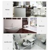 Kitchen Faucet Single Hole Stainless Steel Single Cold Sink Faucet