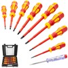 BILITOOLS Insulated Screwdriver Set, 1000V Electrical Screwdriver Insulated VDE Tools