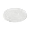 Karat C-KDL127-PP 20 oz PP Food Container Flat Lids (Case