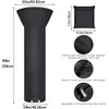 Patio Heater Cover Waterproof with Zipper And Storage Bag,Outdoor Heater