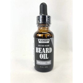 Leven Rose Ranger Grooming Co. By Leven Rose Beard Oil 1oz, Unscented, Organic, No Parabens