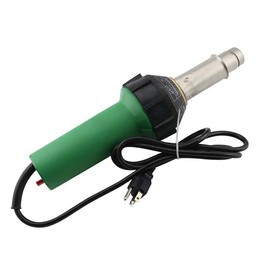 Go2Home 1600W Plastic Welder Hot Air Gun Torch Welding Heat Gun Handhold Rod with Speed Nozzles Pistol Hot Gas Pistol