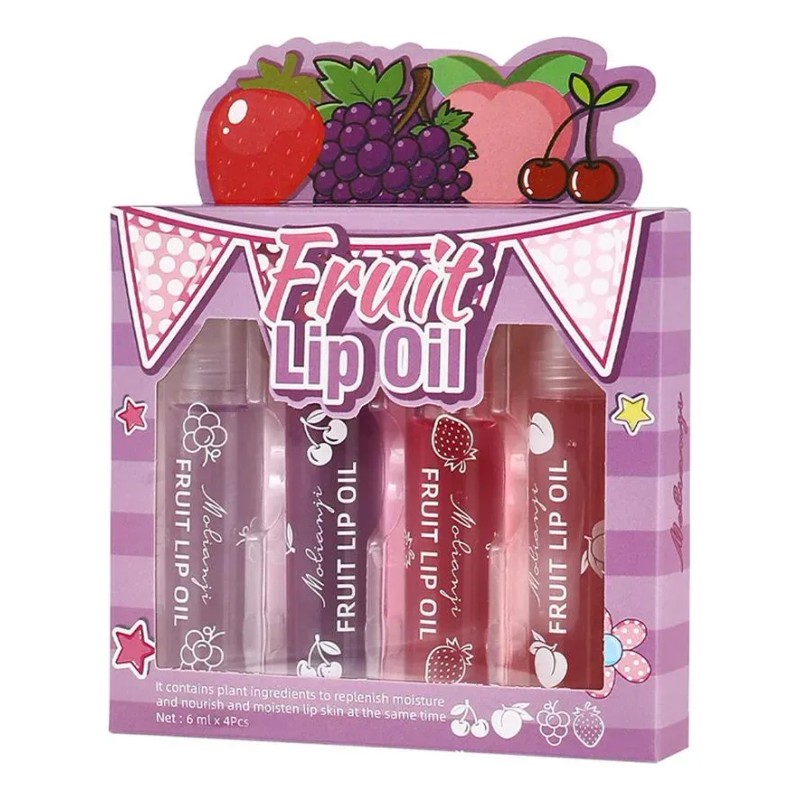 Brillo De Labios Nutritivo Con Aroma A Frutas En Rollo
