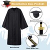 JONRRYIN Graduation Talar Graduation Hat and Tassel, 2025 Graduation Robe