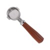 51mm Bottomless Portafilter 2 Ears Stainless Steel Basket and Redwood