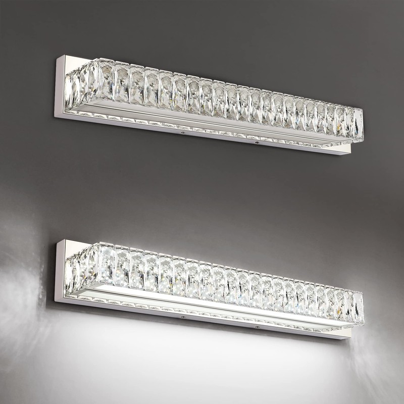 ZUZITO Modern Bathroom Light Fixtures - LED Vanity Lights for