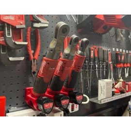 Milwaukee 2-in-1 Tool / Battery Slanted Wall Mount for Milwaukee M12 - Double Red
