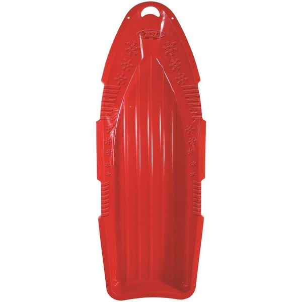 HomeStock Two-Rider Sled - 48" Snow Sled for Winter Fun
