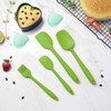 SANNWEEN 6 PCS Silicone Spatula Set, Spatula Silicone Heat Resistant
