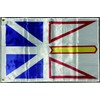 Rhungift Canada Newfoundland and Labrador Flag 2x3Ft Outdoor- Vivid Color
