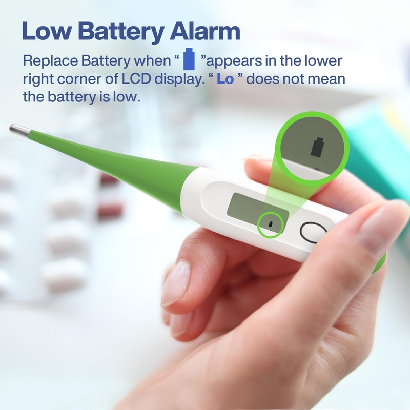 Boncare 10 Seconds Oral Thermometer for Adults and Kids -