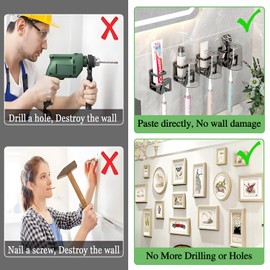 uadbau Double Sided Tape Heavy Duty – 2 Rolls Nano Tape 1.18in x 10ft, Strong Clear Two Sided Adhesive for Walls, Mounting Posters, Wall Décor, DIY, Outdoor Use (Cinta Doble Cara Fuerte)