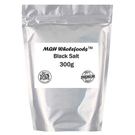MQH Wholefoods™ 300g Black Salt (Kala Namak) Grade *A* Premium Quality! Free P&P