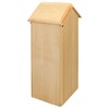 Bat Tower Beacon 4-Chamber Outdoor Bat House – Pole-Mounted Pine