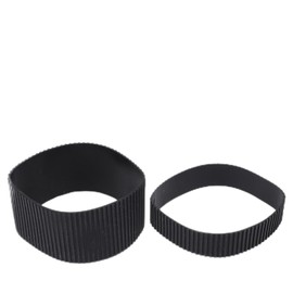 Lens Zoom and Focus Rubber Grip, Non-Slip Camera Lens Focus Grip Replacement Kit for 28 to 75 mm F2.8 Lens, High Elasticity, Easy Installation