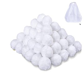 LUPYMMY Pool Filter Balls for Sand Filter, Eco-Friendly Reusable Pool Fiber Filter Balls Replace Pool Filter Sand, Pool Filter Media Balls for Swimming Pool (4.6, Pounds)