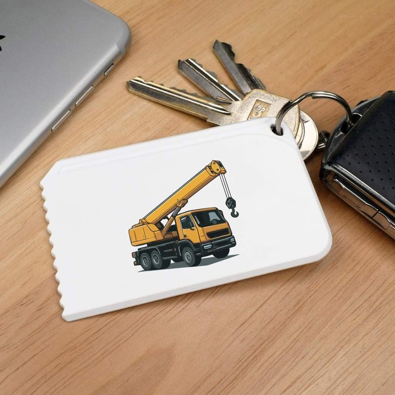 Azeeda 'Crane Vehicle' Plastic Ice Scraper (IC00045652)