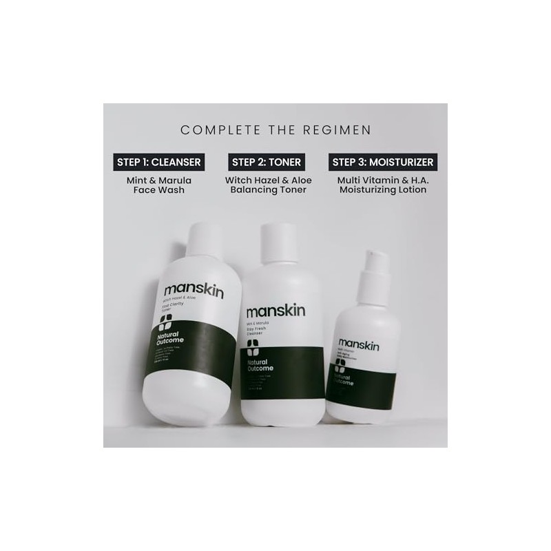Natural Outcome Man Skin Moisturizer - 118 ml