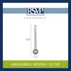 RSVP International Endurance Kitchen Collection Open Stock Measuring Spoon, Stainless