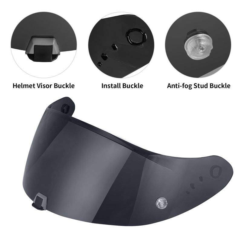 Helmet Visor T520, Helmet Visor Motorcycle, Motorcycle Helmet Visor, Motorcycle
