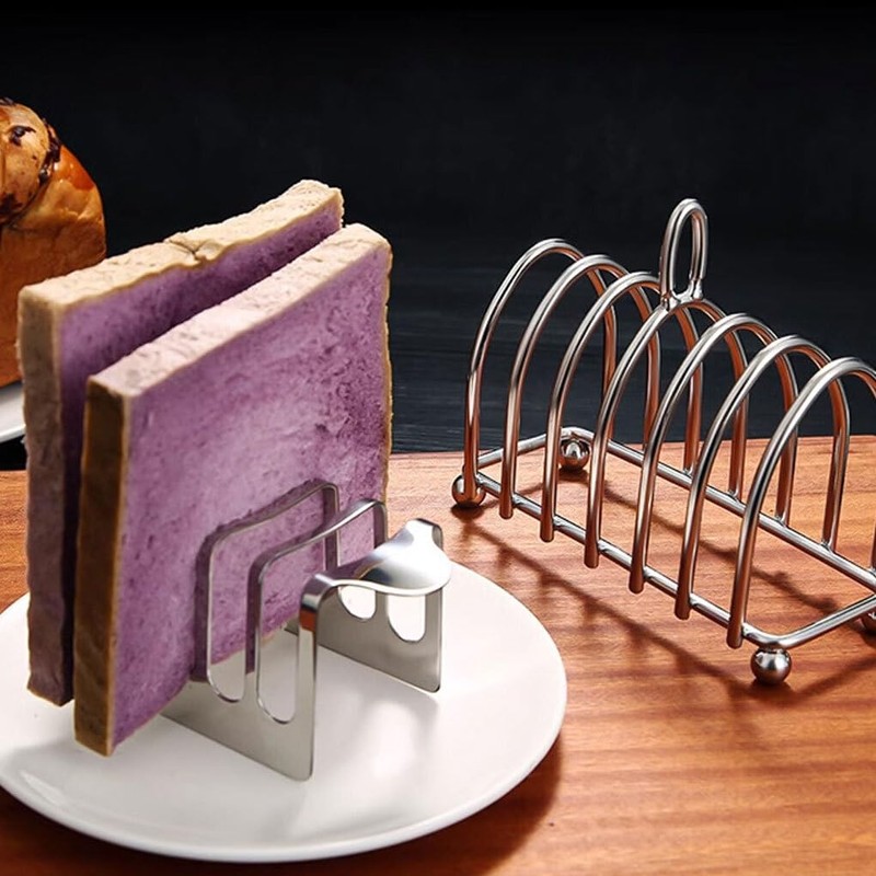 Air Fryer Toast Rack Holder for Daily Bread Toasting Toast