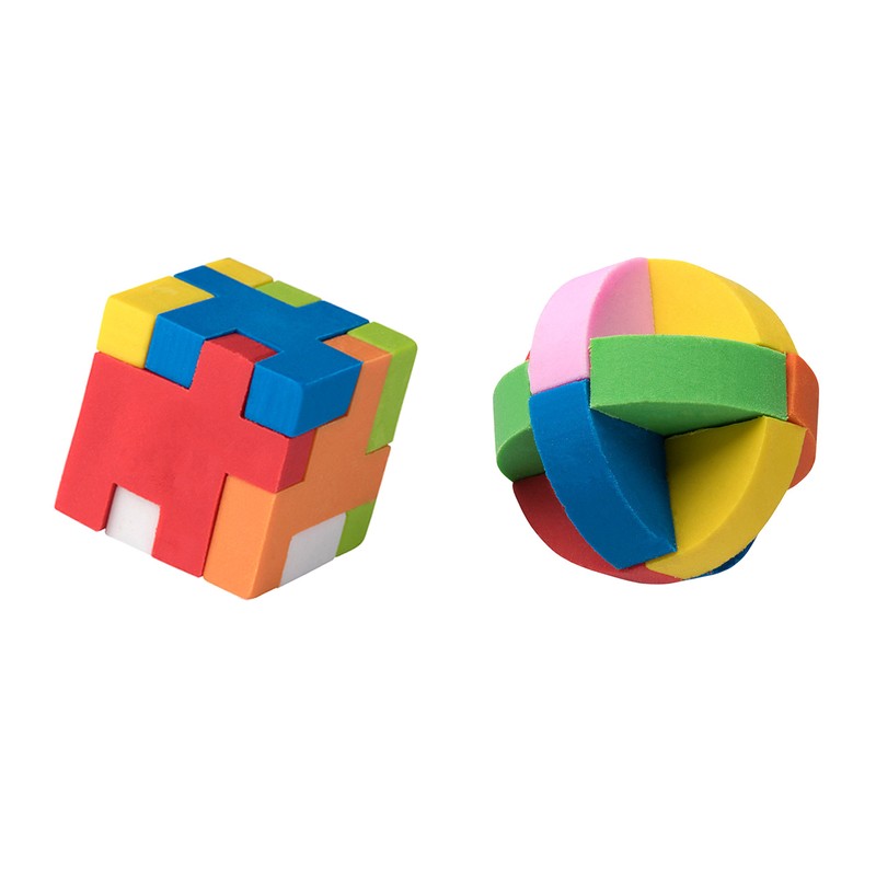 Big Mo's Toys Puzzle Erasers - Individually Wrapped Goody Bag