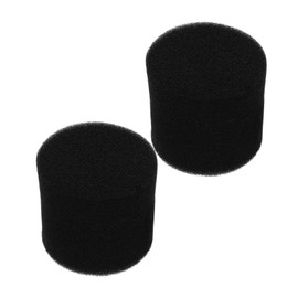 WHAMVOX 2pcs Bass Air Vent Sponge Plug for Speaker Cabinets Acoustic Damping Insert for Improved Sound Quality in Home Car Speakers Easy Installation Versatile Use Black