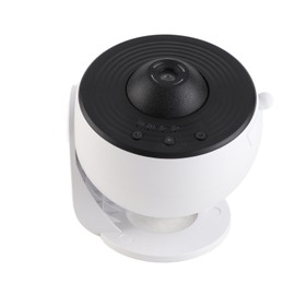 Globe Galaxy Projection Lamp Star Projector Night Light for Bedroom Black and White Style