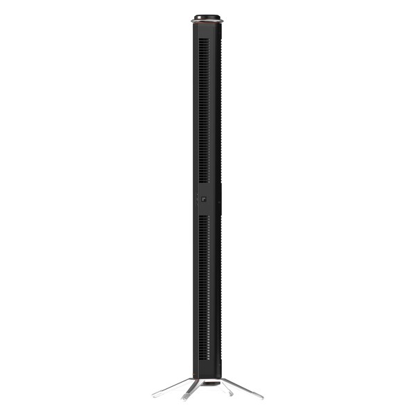 Sharper Image AXIS 47 Airbar Tower Fan with Remote Control, Black