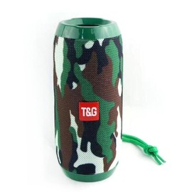 T&G Camoflouge T&G Speaker, Rechargeable Bluetooth Party Speaker Subwoofer