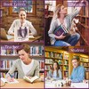 Blushtier Set of 5 Book Lovers Gifts Teacher Appreciation Include