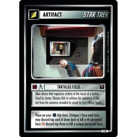 Decipher Star Trek CCG 1E MM Mirror Mirror Tantalus Field 1R